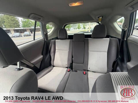 2013 Toyota RAV4 LE