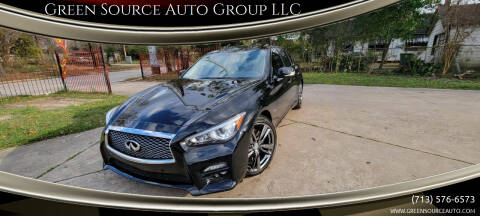 2014 Infiniti Q50 for sale at Green Source Auto Group LLC in Houston TX