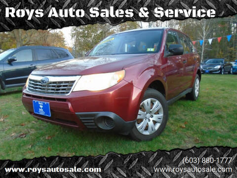 2009 Subaru Forester for sale at Roys Auto Sales & Service in Hudson NH