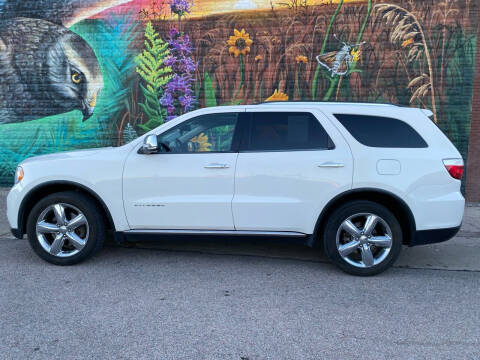 2012 Dodge Durango for sale at RIVERSIDE AUTO SALES in Sioux City IA