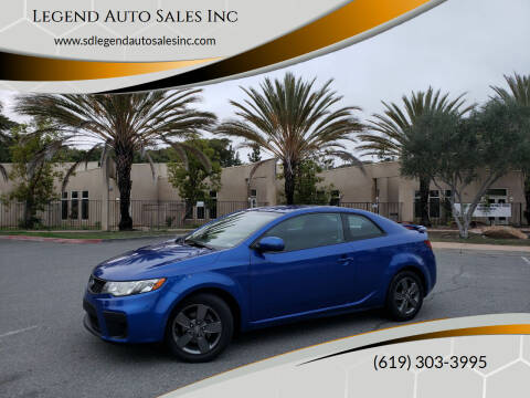 2012 Kia Forte Koup for sale at Legend Auto Sales Inc in Lemon Grove CA