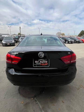 2012 Volkswagen Passat SE PZEV
