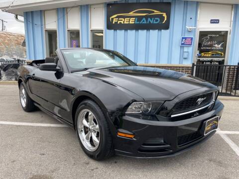 2014 Ford Mustang for sale at Freeland LLC in Waukesha WI