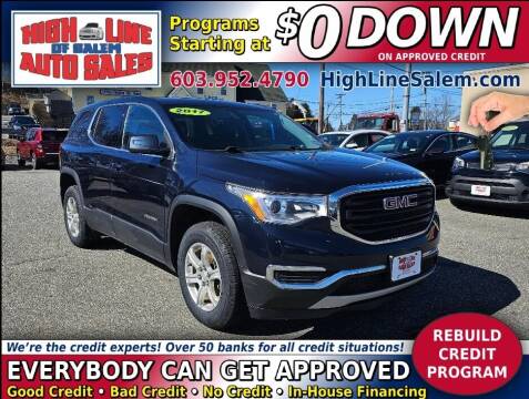 2017 GMC Acadia for sale at High Line Auto Sales of Salem in Salem NH