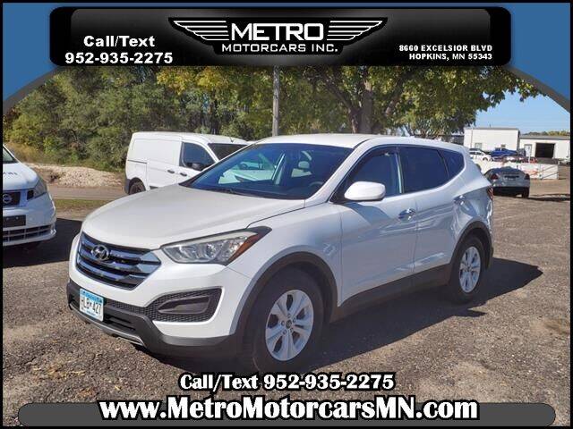 2013 Hyundai Santa Fe Sport for sale at Metro Motorcars Inc in Hopkins MN
