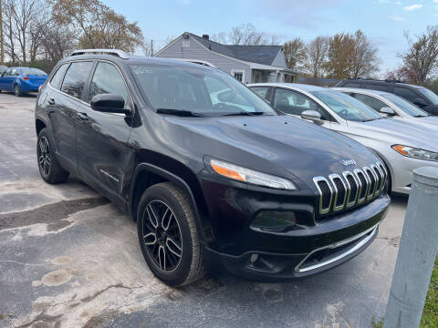2015 Jeep Cherokee for sale at HEDGES USED CARS in Carleton MI