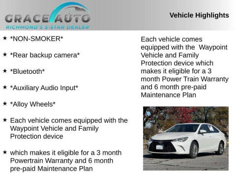 2016 Toyota Camry SE