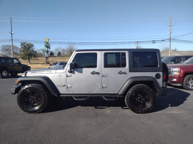 2016 Jeep Wrangler Unlimited for sale at Auto Acceptance in Tupelo MS