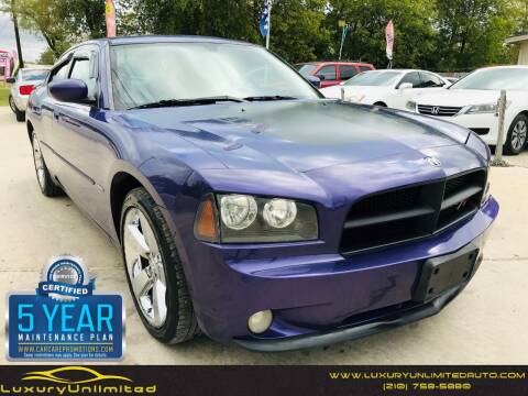 2007 Dodge Charger for sale at LUXURY UNLIMITED AUTO SALES in San Antonio TX