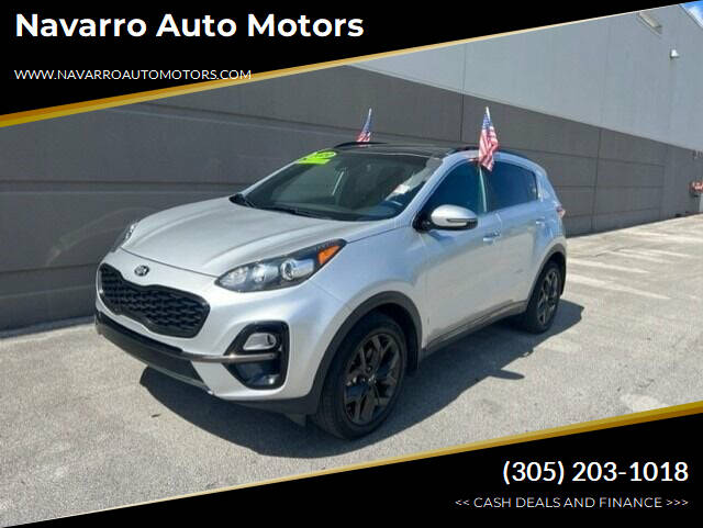 2020 Kia Sportage for sale at Navarro Auto Motors in Hialeah FL