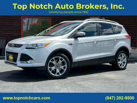 2014 Ford Escape for sale at Top Notch Auto Brokers, Inc. in McHenry IL