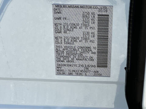 2026 Nissan Pathfinder Platinum