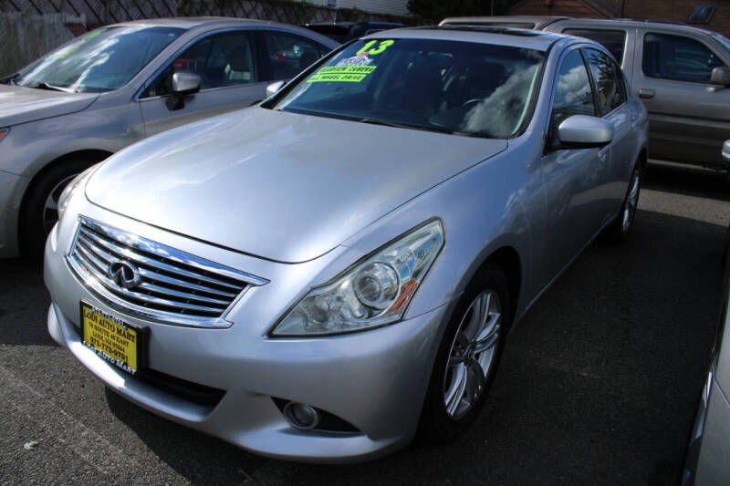 2013 Infiniti G37 Sedan for sale at Lodi Auto Mart in Lodi NJ