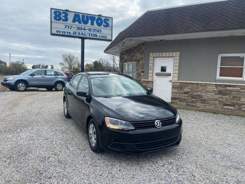 2012 Volkswagen Jetta for sale at 83 Autos in York PA