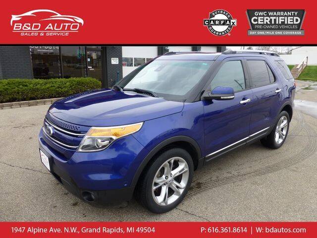 2013 Ford Explorer for sale at B&D Auto Sales Inc in Grand Rapids MI
