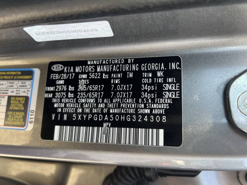 2017 Kia Sorento LX V6
