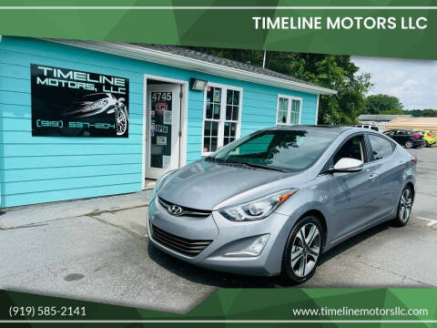 2015 Hyundai Elantra for sale at Timeline Motors LLC in Clayton NC