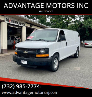 2012 Chevrolet Express for sale at ADVANTAGE MOTORS INC in Edison NJ