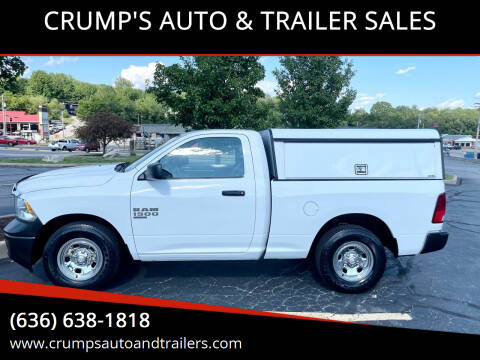 2019 RAM Ram Pickup 1500 Classic for sale at CRUMP'S AUTO & TRAILER SALES in Crystal City MO