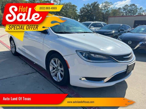 2015 Chrysler 200 for sale at Auto Land Of Texas in Cypress TX