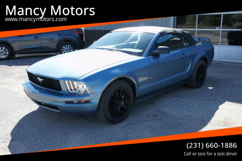 2006 Ford Mustang for sale at Mancy Motors in Mancelona MI