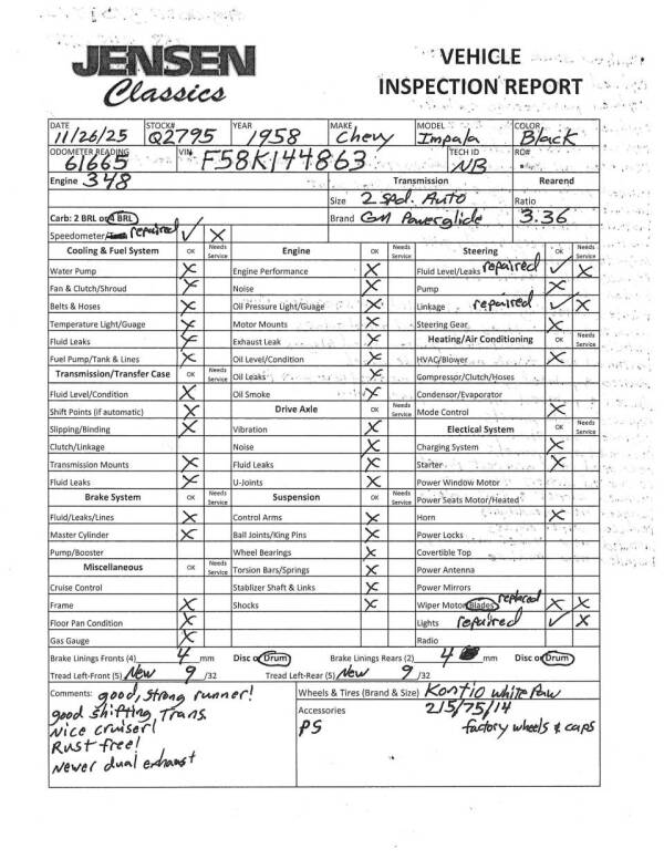 1958 Chevrolet Impala