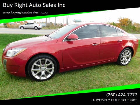 2012 Buick Regal for sale at Buy Right Auto Sales Inc in Fort Wayne IN