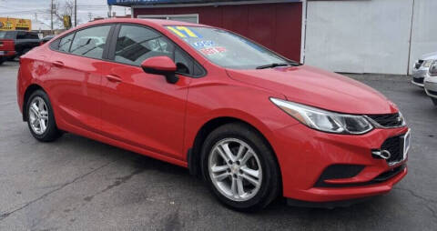 2017 Chevrolet Cruze for sale at Latino Motors in Aurora IL