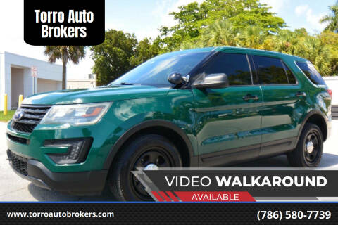 2016 Ford Explorer for sale at Torro Auto Brokers in Miami FL