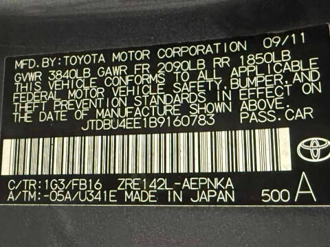 2011 Toyota Corolla LE