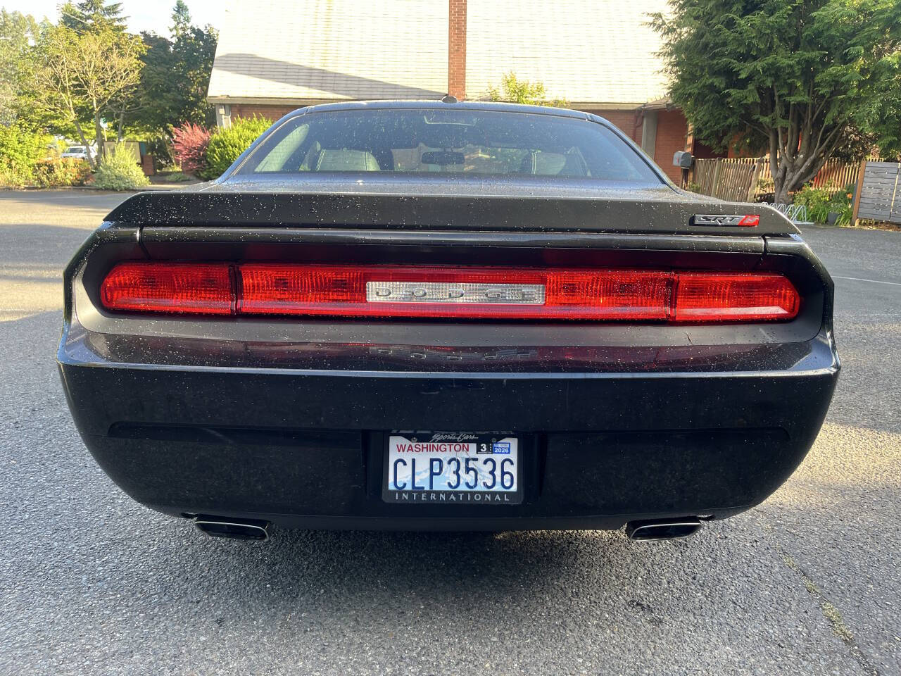 Black 2009 Dodge Challenger SRT8 SRT8 2dr Coupe 1