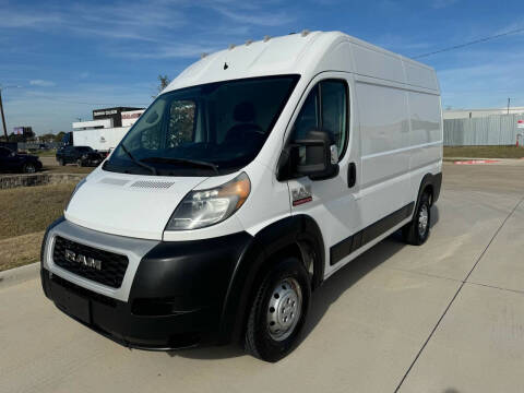 2019 RAM ProMaster for sale at ARLINGTON AUTO SALES in Grand Prairie TX