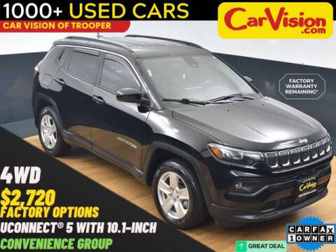 2022 Jeep Compass for sale at Car Vision of Trooper in Norristown PA