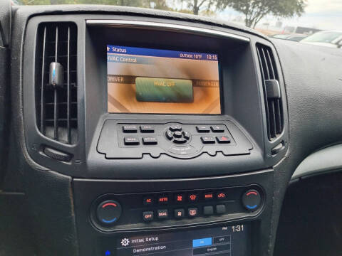 2009 Infiniti G37 Coupe Sport