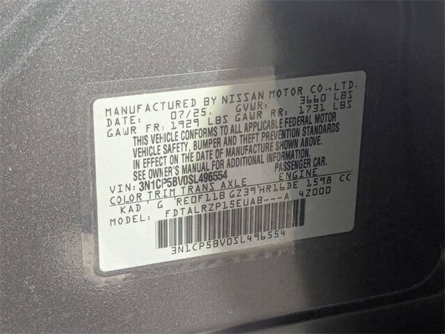 2025 Nissan Kicks Play S