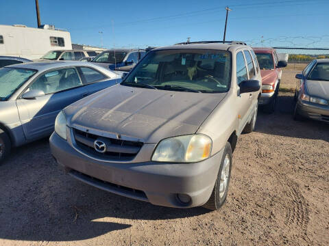 2002 Mazda Tribute for sale at PYRAMID MOTORS - Fountain Lot in Fountain CO