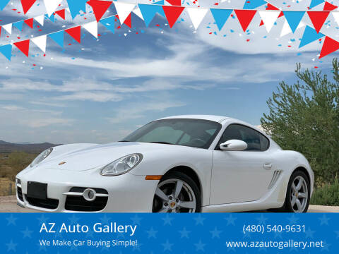 2007 Porsche Cayman for sale at AZ Auto Gallery in Mesa AZ