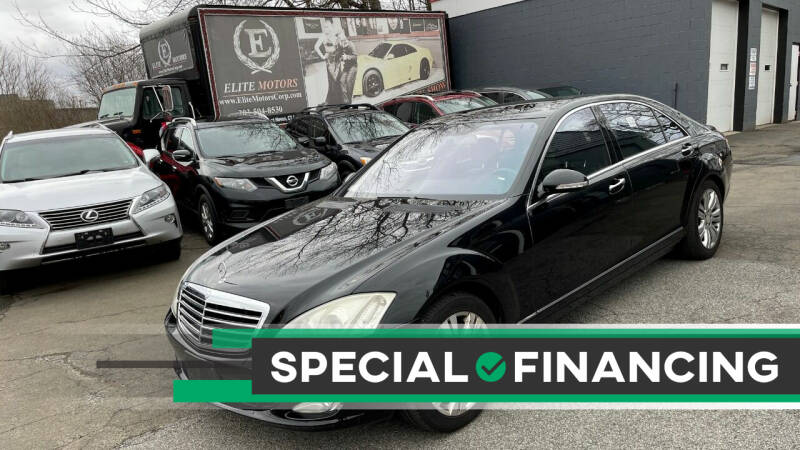 2008 Mercedes-Benz S-Class for sale at ELITE MOTORS in West Haven CT