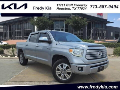 2017 Toyota Tundra for sale at FREDY KIA USED CARS in Houston TX