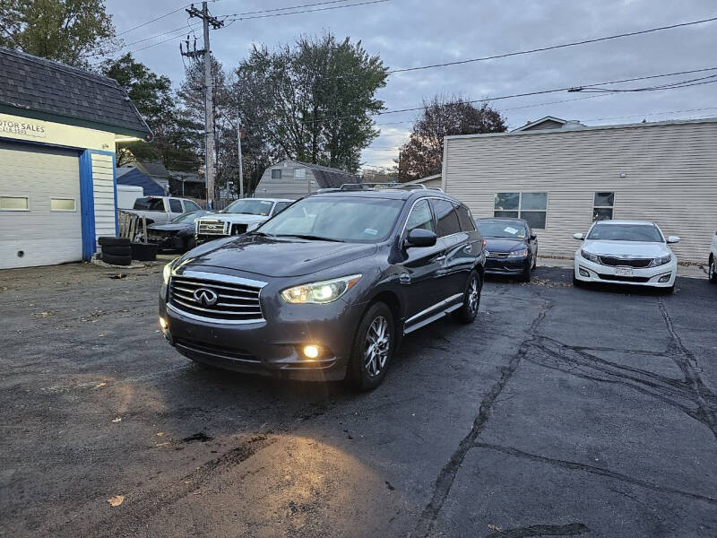 2013 Infiniti JX35 for sale at MOE MOTORS LLC in South Milwaukee WI