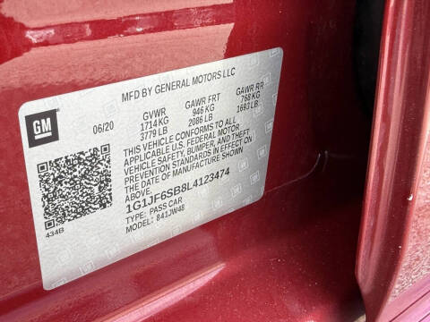 2020 Chevrolet Sonic Premier