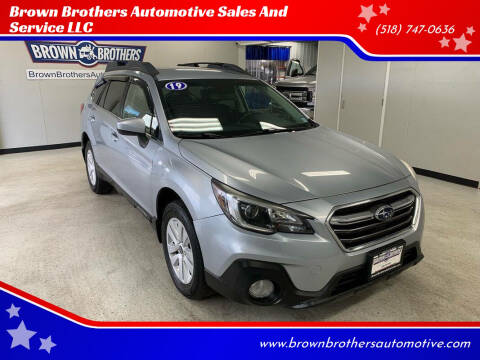 2019 Subaru Outback for sale at Brown Brothers Automotive Sales And Service LLC in Hudson Falls NY