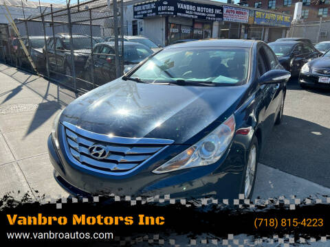 2011 Hyundai Sonata for sale at Vanbro Motors Inc in Staten Island NY