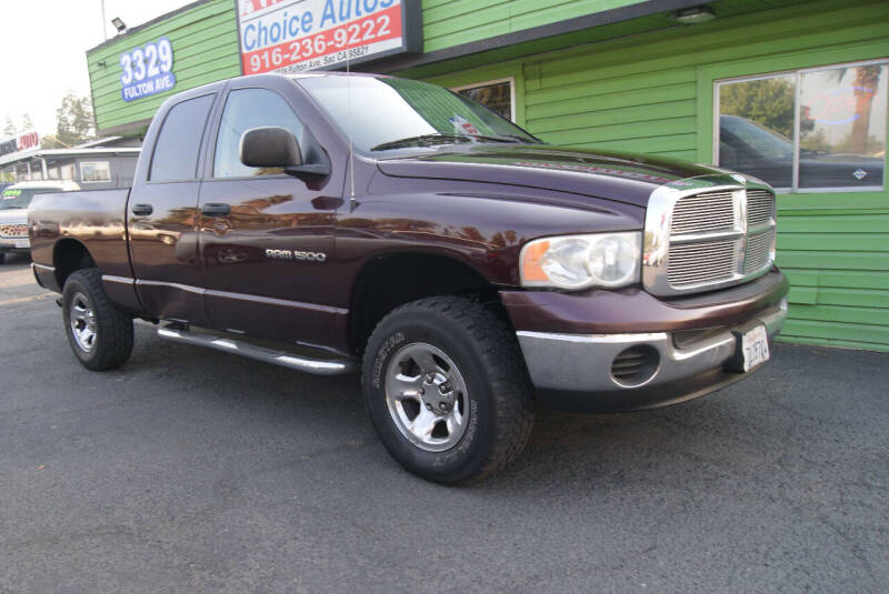 2004 Dodge Ram Pickup 1500 for sale at Amazing Choice Autos in Sacramento CA