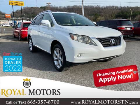 2010 Lexus RX 350 for sale at ROYAL MOTORS LLC in Knoxville TN