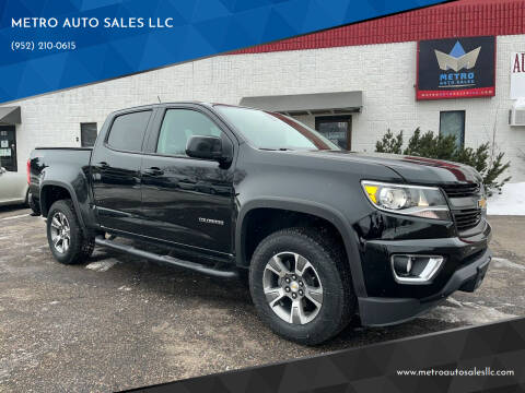 2018 Chevrolet Colorado for sale at METRO AUTO SALES LLC in Lino Lakes MN