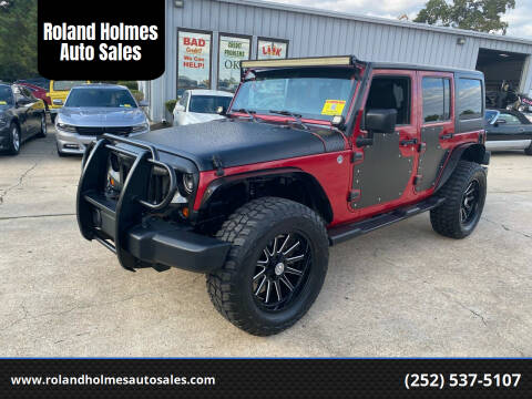 2011 Jeep Wrangler Unlimited for sale at Roland Holmes Auto Sales in Roanoke Rapids NC