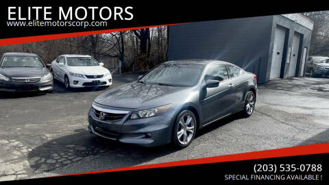 2012 Honda Accord for sale at ELITE MOTORS in West Haven CT