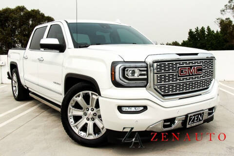 2018 GMC Sierra 1500 for sale at Zen Auto Sales in Sacramento CA