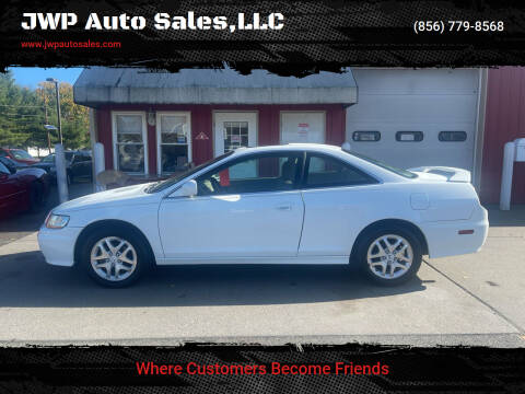 2002 Honda Accord for sale at JWP Auto Sales,LLC in Maple Shade NJ
